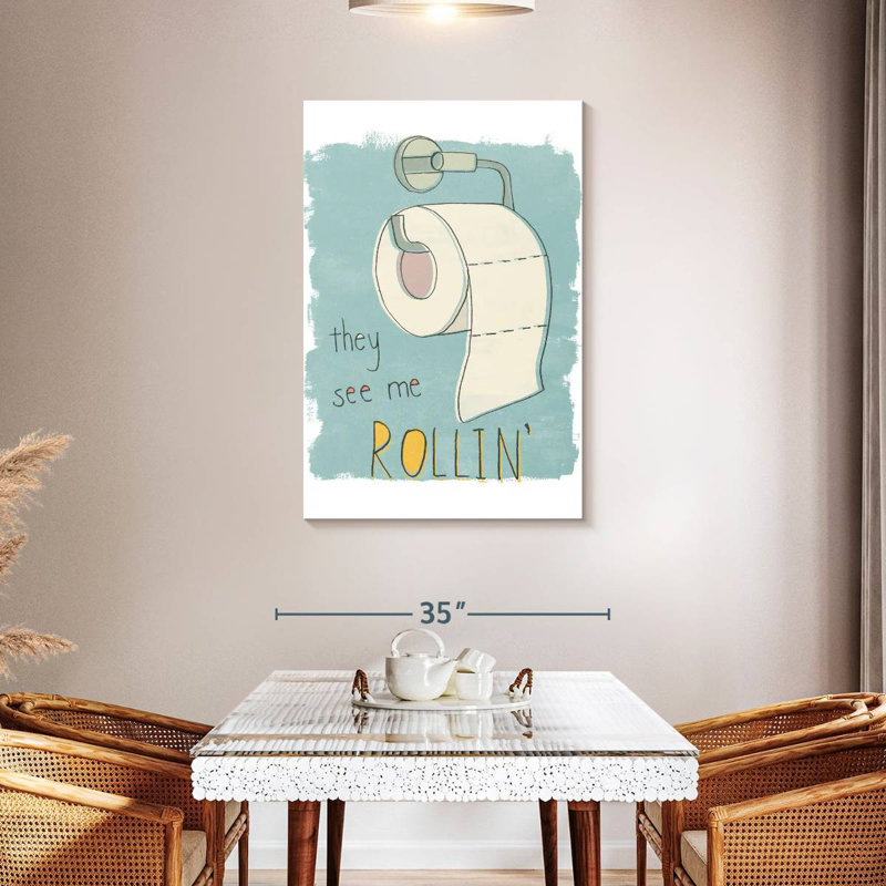 Jeu de mots Tergel Potty, H 45 po x l 30 po
