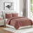 Square 3-Piece Solid Pinsonic Textured Quilt Set-97535289-97535294
