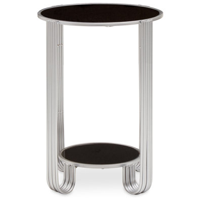 Glass Top End Table