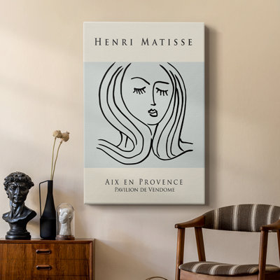 Matisse L XXV, reproduction encadrée - galerie Cavas sur mesure