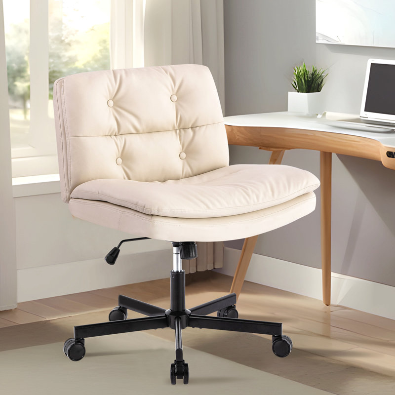 Fauteuil de bureau pivotant à 360 ° de grande taille avec roulettes