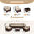 2 Piece Rattan Sectional Seating Group With Table-91120129