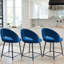 Tabouret en velours-106894531