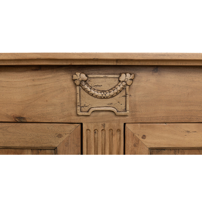 Carreiro 79'' W Solid Wood Sideboard, Driftwood