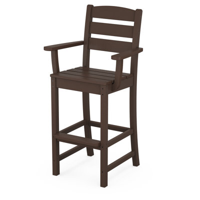 POLYWOOD® Lakeside Arm Patio Bar Stool