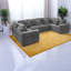 Canapé modulaire en velours côtelé 135,5 pouces Compression