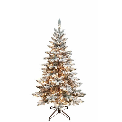 60' Lighted Pine Christmas Tree