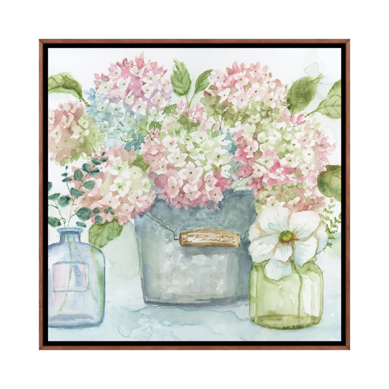 Country Bounty - reproduction d'art murale - toile encadrée, Reproduction encadrée sans toile tendue, Brun, H 18 po x l 18 po