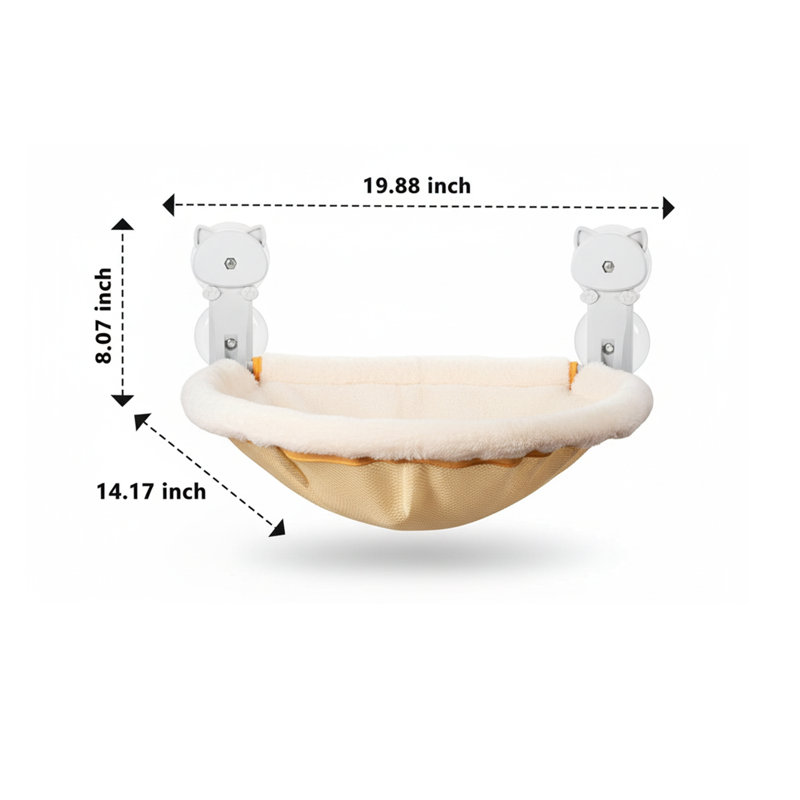 Faux Rabbit Fur Elevated Pet Bed