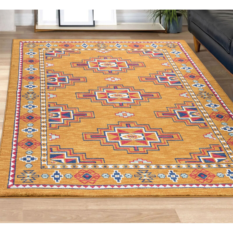 Floral Indoor / Outdoor Area Rug, Rectangle 80x150cm