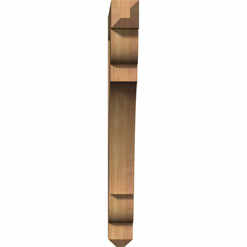 Support pour artisan olympique, H 30 po x l 3,5 po x P 34 po, Cèdre rouge de l'Ouest (lisse)