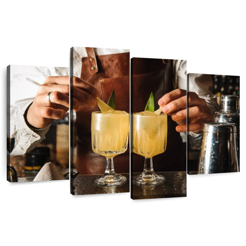 Yarlin Barman Making Cocktails