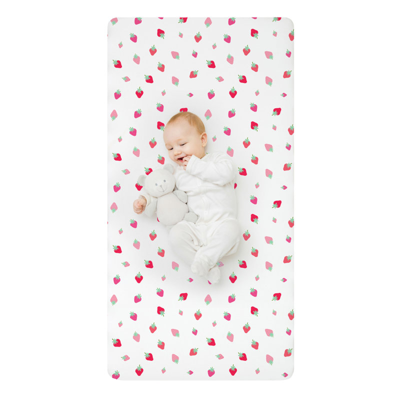 Drap-housse pour lit de bébé 100% coton