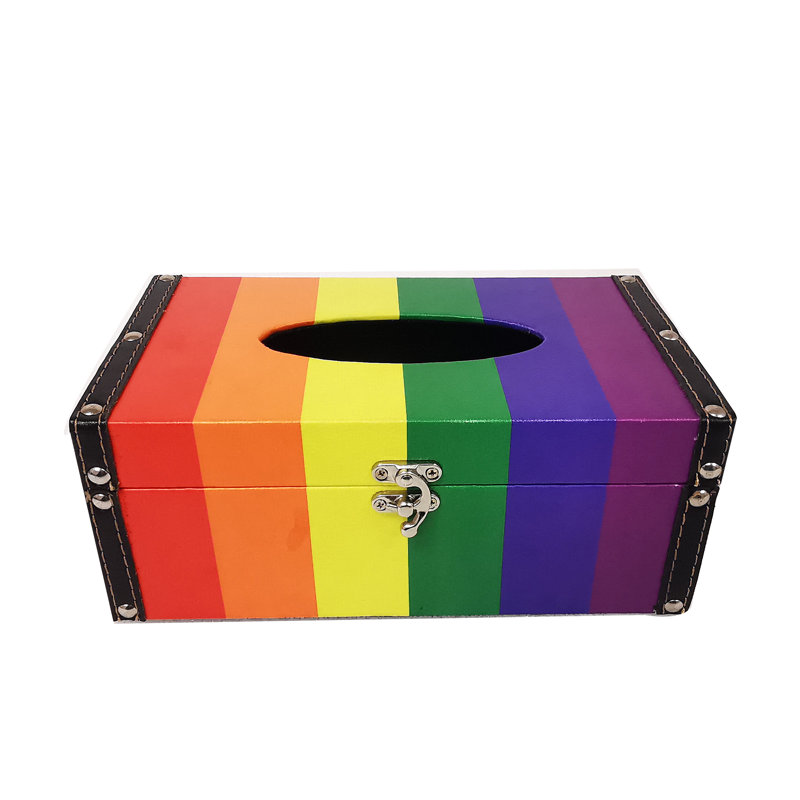 Housse pour boîte à mouchoirs Pride
