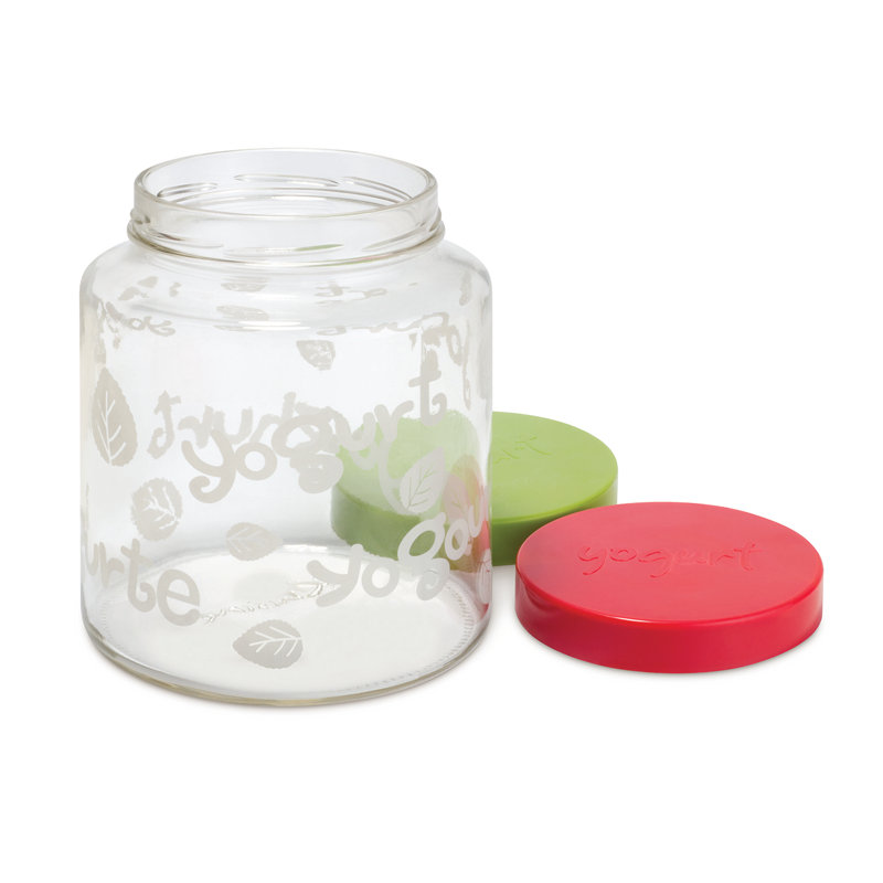Euro Cuisine 2 Qt. Glass Jar with Lid