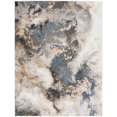 Pyramid Performance Abstract Rug