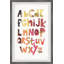 « alphabet », art encadré Maite-629116244