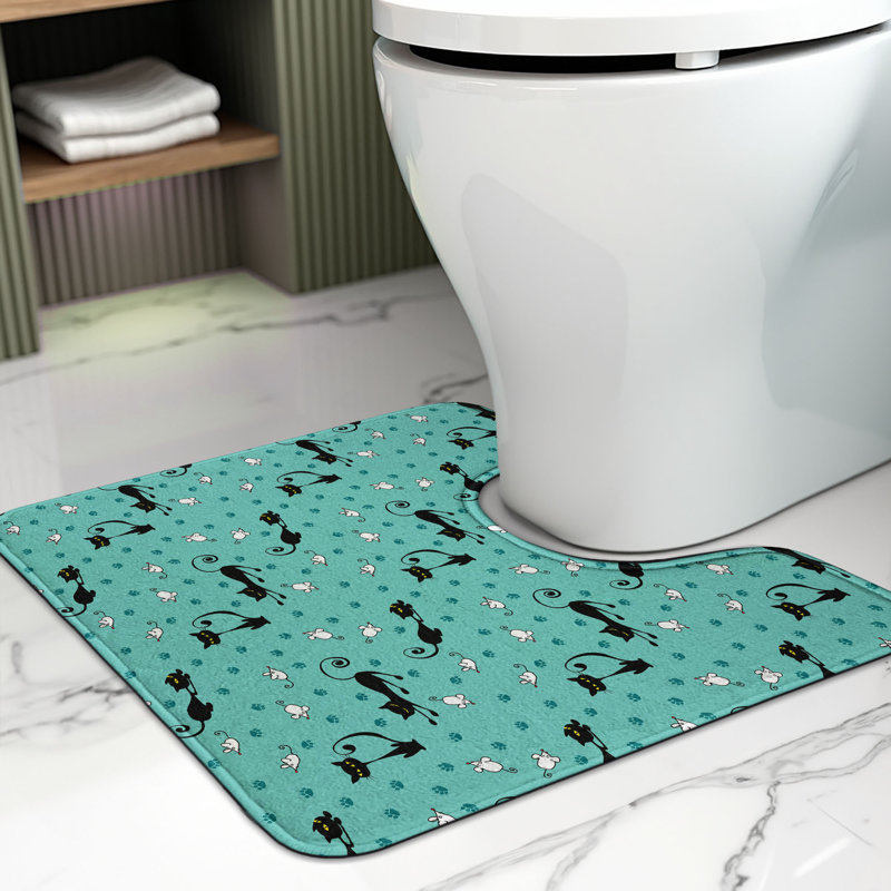 Tapis pour salle de bain Cat