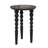 Mango Wood Spindle Side Table
