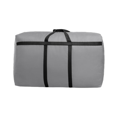  Large Storage Bags, Heavy Duty Closet Organizers and Storage, Foldable Storage Containers for Blanket, Comforter, Pillow, Bedding, Gray