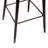 Brida Upholstered Counter Stool with Solid Wood Frame-88697157-88697158