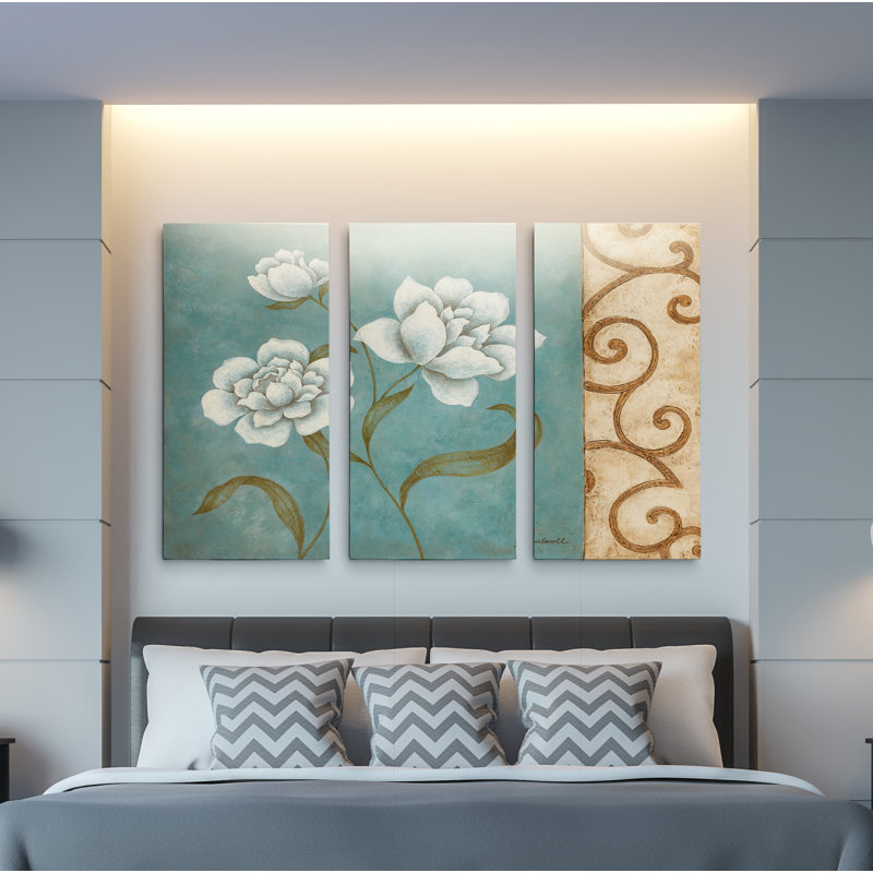3 - Pieces, 32" H x 48" W x 1.5" D