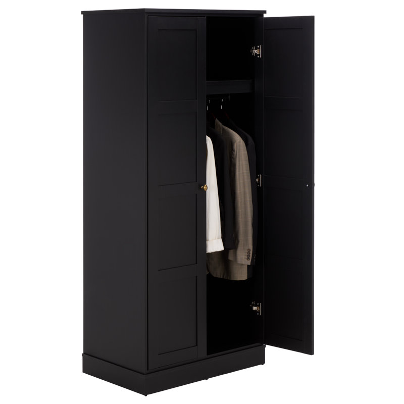 Armoire Shafa, Noir, 2