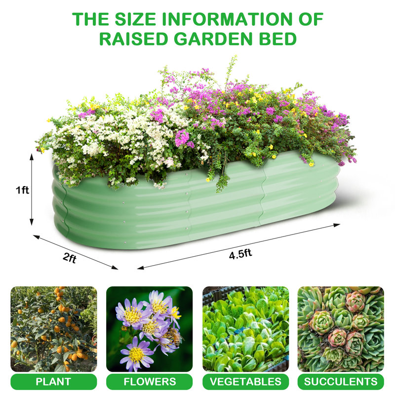 Metal Raised Garden Bed