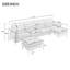 Canapé modulaire 3 pièces Kaelen-223771952