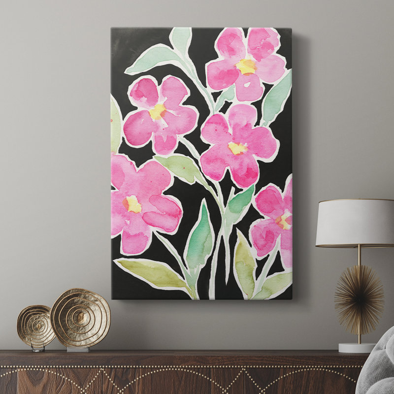 Floral Choir -Custom Wrapped Gallery Cavas