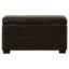 Maiden Faux Leather Ottoman