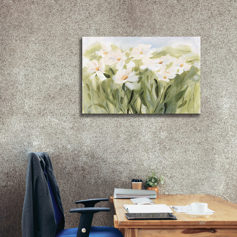 Art mural sur toile Epic Graffiti «Daisy Meadow» par Katrina Pete, H 26 po x l 40 po x P 1,5 po
