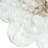 Wynetta 3 - Light Textured Glass Bubble Semi Flush Mount