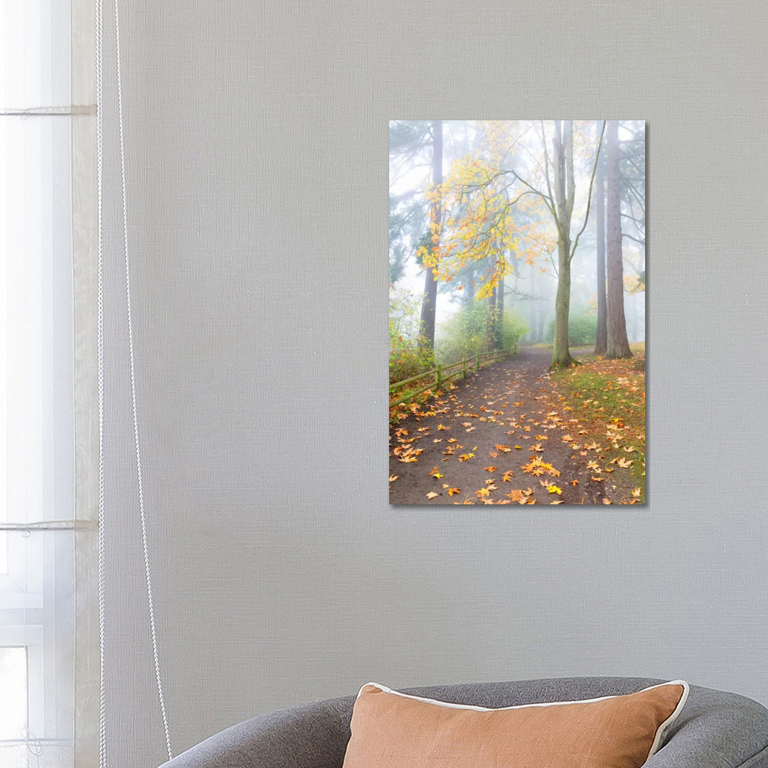 Along The Bluff, Seattle, Washington by Jim Nilsen - Wrapped Canvas Gallery-Wrapped Canvas Giclée