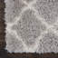 Tapis gris / ivoire à poils longs Schmit-33335528