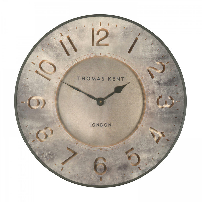Circle Tabletop Clock, 74 cm H x 74 cm W x 6 cm D