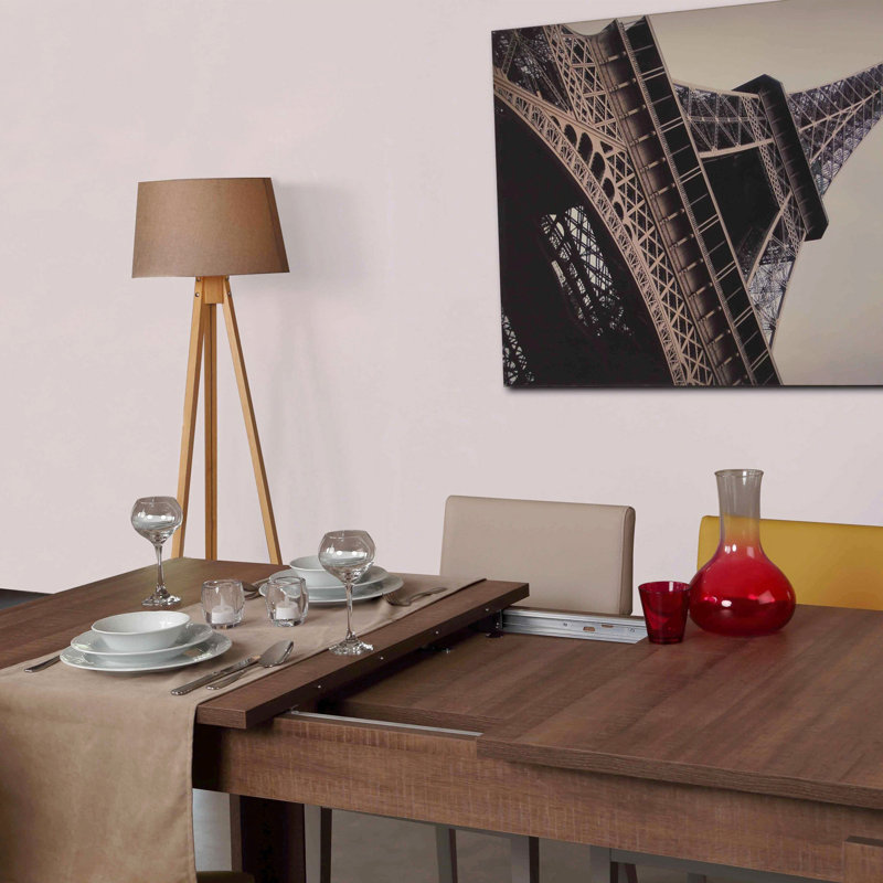 Abderdeen Extendable Dining Table, Brown