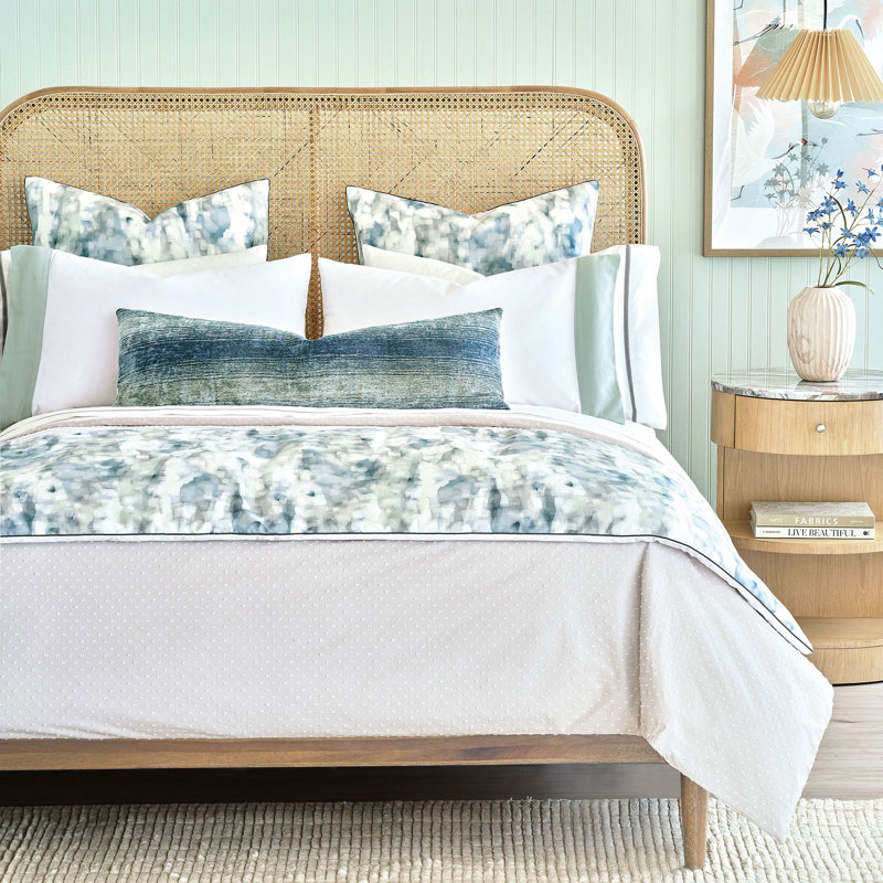 Camille Cotton Dots Duvet Cover, SuperQueenDuvetCover+4Euro/StandardShams+1Pillow