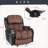Recliner Chair  for Living Room with Rocking Function and Side Pocket