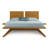 Astrid Solid Wood Platform Bed-20804307-20804310