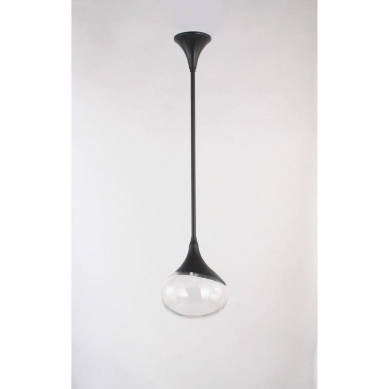 Lustre Yermi, Transparent, Chrome poli