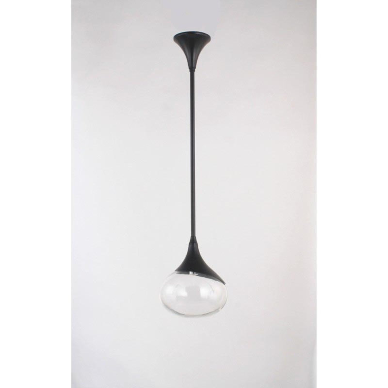 Lustre Yufan, Noir mat, Fumée