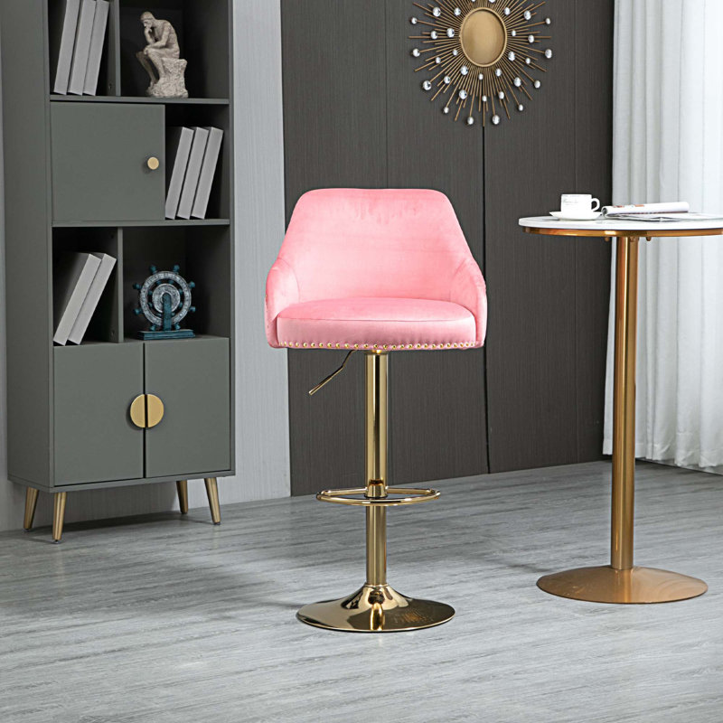 Tabouret Mikhia, Rose