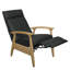 Modern Reclining Lounge Chair - Adjustable Backrest With Frame - Contemporary Living Room Accent-1534076272-1534084430