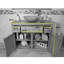 Ralph 1000mm Single Bathroom Vanity with Vessel Ceramic Basin