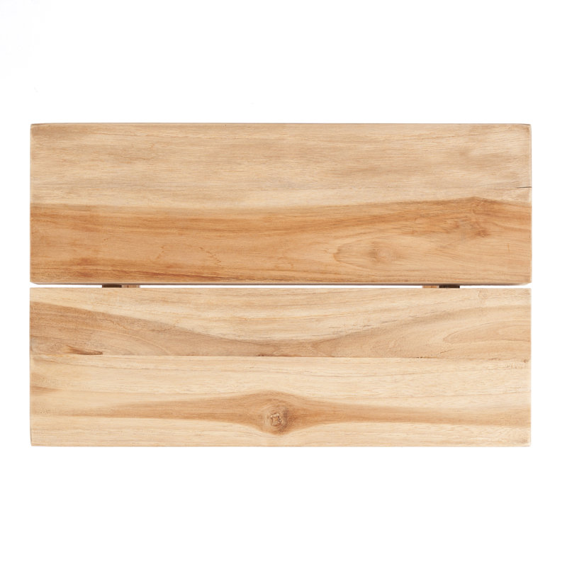 Cassano Solid Wood Accent Stool