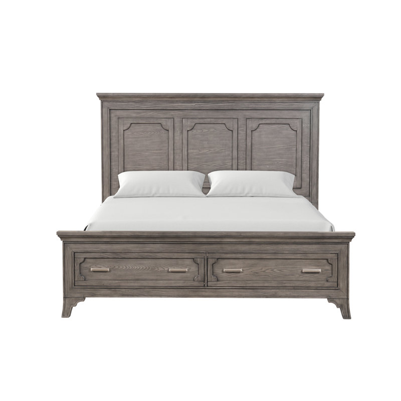 Jvian Panel Storage Bed, King