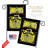 Double Sided 18.5'' H x 13'' W Polyester Day Of The Dead Flag Set