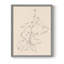 «Fruit Contour Study II», reproduction encadrée - bois massif-157655234-157655235