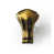 White/Polished Brass